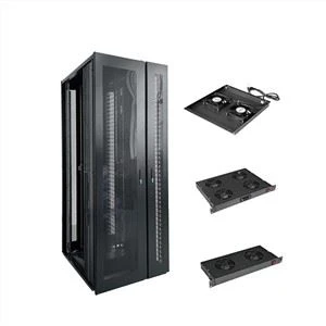Rack laminé à froid pour armoire réseau